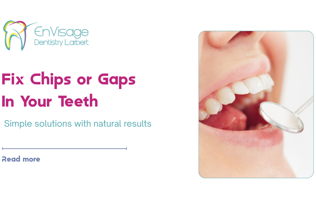 What’s the Easiest Way to Fix Small Chips or Gaps in My Teeth?